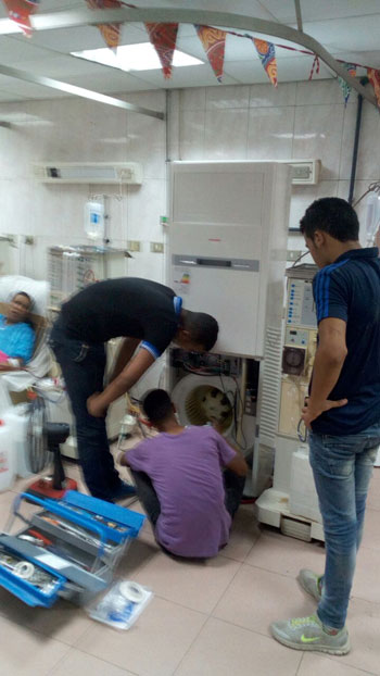 تجديد وحدة الغسيل الكلوى بمستشفى السيد جلال  (2)