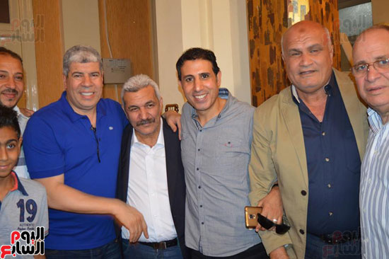 أبوريدة وشوبير يحضران حفل إفطار الشامى ببلدية المحلة (1)