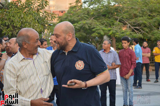 أبوريدة وشوبير يحضران حفل إفطار الشامى ببلدية المحلة (4)