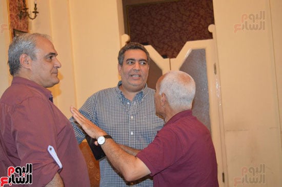 أبوريدة وشوبير يحضران حفل إفطار الشامى ببلدية المحلة (5)