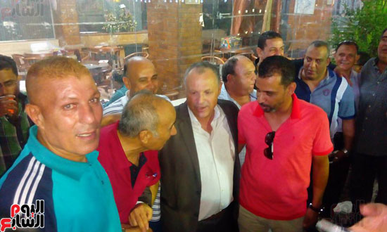 أبوريدة وشوبير يحضران حفل إفطار الشامى ببلدية المحلة (6)