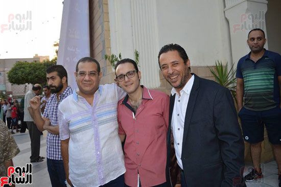 أبوريدة وشوبير يحضران حفل إفطار الشامى ببلدية المحلة (8)