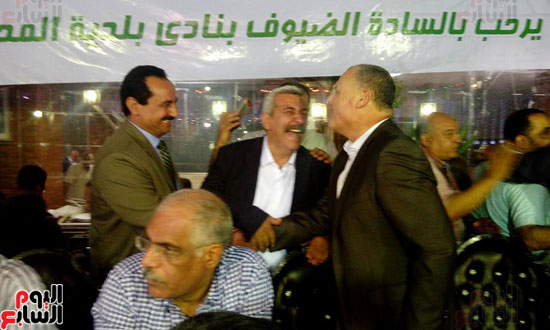 أبوريدة وشوبير يحضران حفل إفطار الشامى ببلدية المحلة (9)