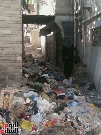 القمامة تغرق شوارع الإسكندرية والمحافظة تعجز عن حل الأزمة (5)