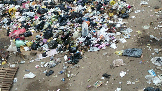 القمامة تحاصر منازل وشوارع عزبة الشال (5)