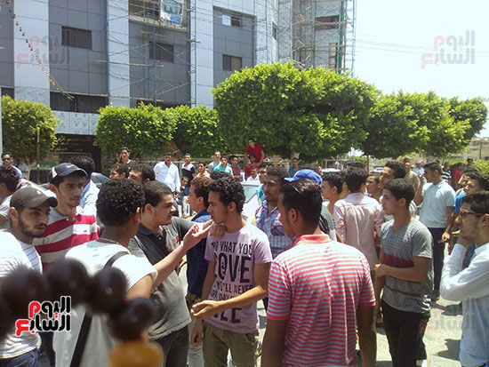 مظاهرات طلاب الثانوية العامة، كفر الشيخ، طلاب ثانوية العامة، تظاهر (1)