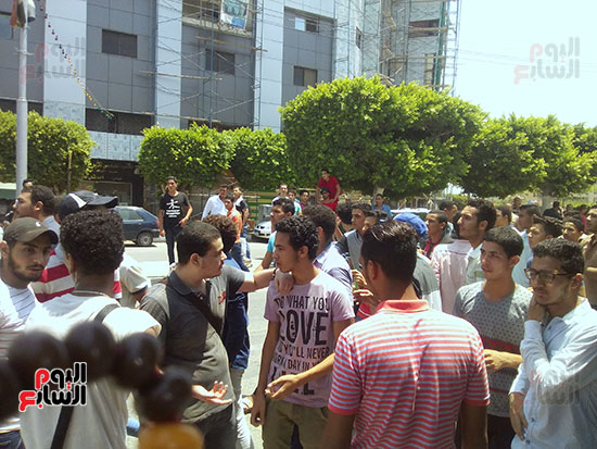 مظاهرات طلاب الثانوية العامة، كفر الشيخ، طلاب ثانوية العامة، تظاهر (4)