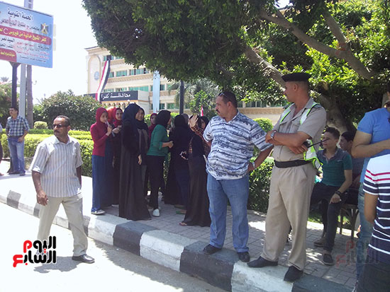 مظاهرات طلاب الثانوية العامة، كفر الشيخ، طلاب ثانوية العامة، تظاهر (5)