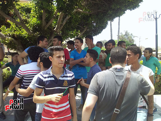 مظاهرات طلاب الثانوية العامة، كفر الشيخ، طلاب ثانوية العامة، تظاهر (6)