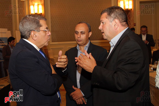 وزير المالية خلال حفل سحور الجمعية المصرية للاستثمار المباشر (17)