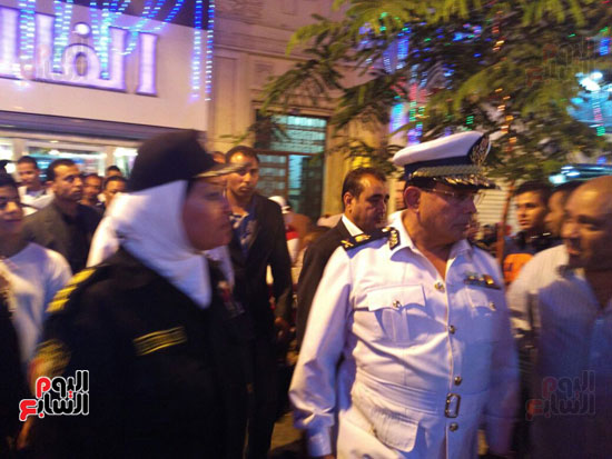 حكمدار العاصمة يتفقد الحالة الأمنية احتفال المواطنين بـ30 يونيو (5)