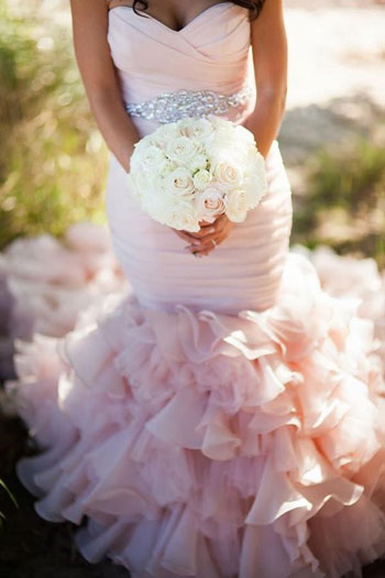 فساتين زفاف pink (2)