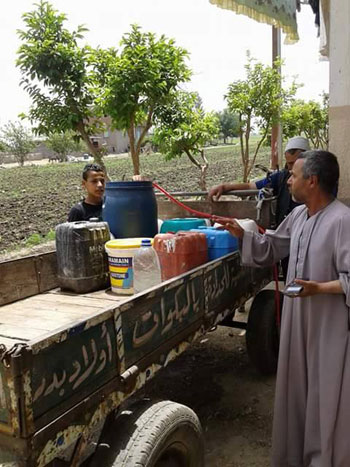 قلة مياه الشرب فى قرية البكوات (6)