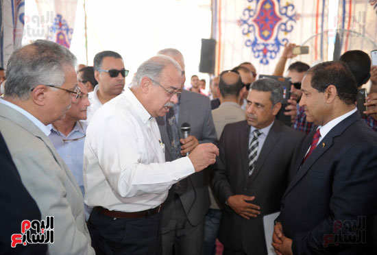 زيارة رئيس الوزراء الى محافظة الغربية  (4)