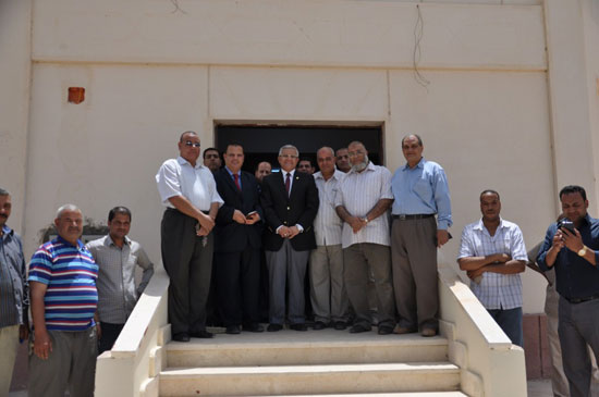 افتتاح مسجد كلية الهندسة بجامعة المنيا (1)