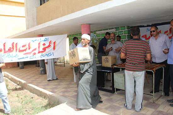 توزيع كرتونة رمضان ببنى سويف (2)