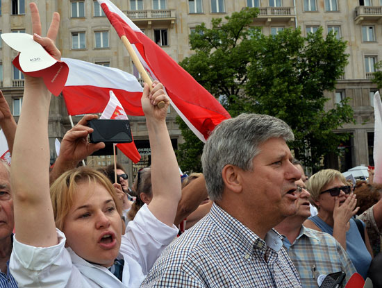 مظاهرات بولندا (5)