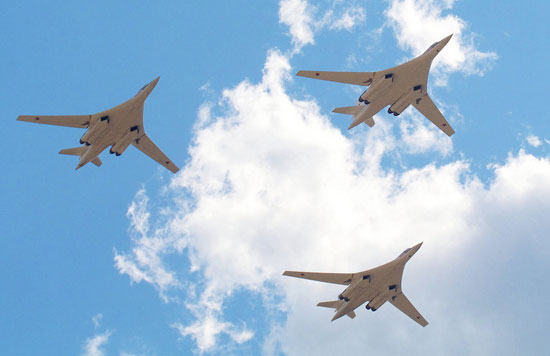 	الطائرات الإستراتيجية تو-160 -اليوم السابع -7 -2015