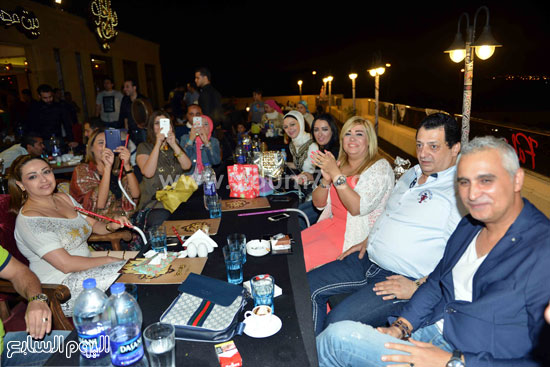 أجواء حفل الليثى فى باب الخلق -اليوم السابع -7 -2015