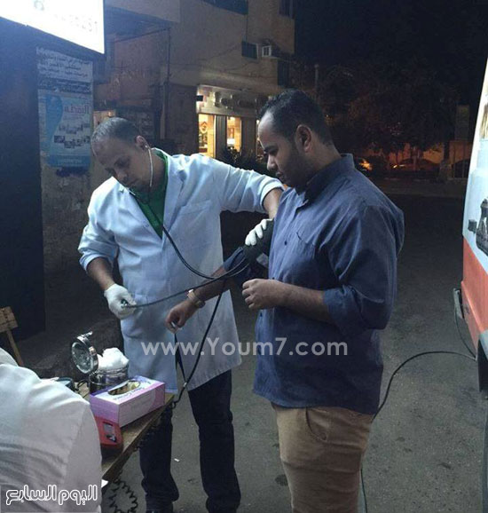 تبرعات شباب الأقصر بالدم -اليوم السابع -7 -2015