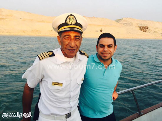 كريم شحاتة مع قبطان البحرية -اليوم السابع -7 -2015 كريم شحاتة مع قبطان البحرية -اليوم السابع -7 -2015