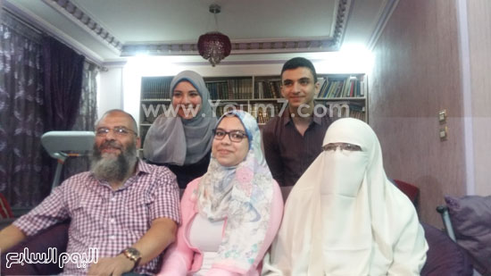  أسرة أميرة فى بيتها بمدينة طنطا -اليوم السابع -7 -2015
