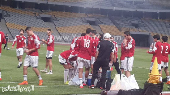 جانب من تدريبات المنتخب الأولمبى -اليوم السابع -7 -2015 جانب من تدريبات المنتخب الأولمبى -اليوم السابع -7 -2015