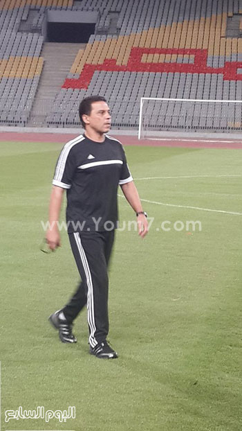 البدرى يتابع المران -اليوم السابع -7 -2015 البدرى يتابع المران -اليوم السابع -7 -2015