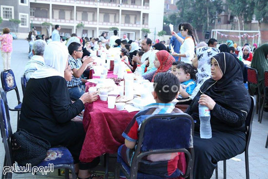 	جانب من حفل الإفطار الذى نظمته جمعية كيان لذوى الإعاقة -اليوم السابع -7 -2015