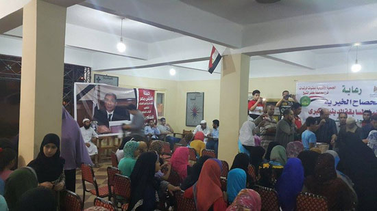 جانب من حفل التأبين للشهيد المستشار هشام بركات النائب العام -اليوم السابع -7 -2015