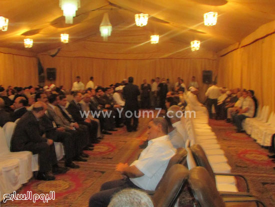   عزاء النائب العام بميدان أبى الحجاج الأقصر -اليوم السابع -7 -2015