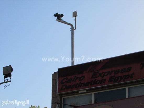 كاميرات المراقبة منتشرة بشوارع الأقصر -اليوم السابع -7 -2015