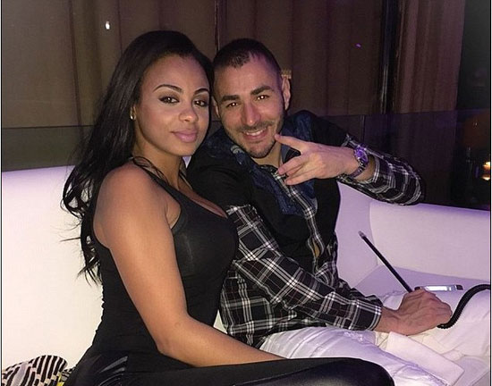 شافيز تكشف عن علاقتها ببنزيما عبر 