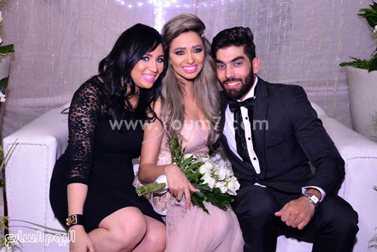 	العروسان وفاطمة الشاذلى -اليوم السابع -7 -2015