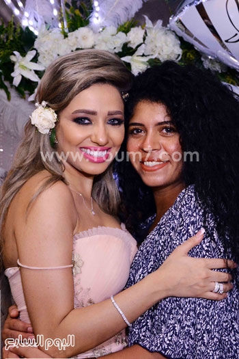 ريهام عاصم والعروس -اليوم السابع -7 -2015