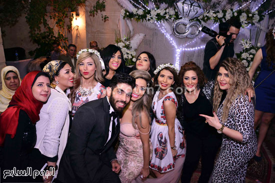 	العروسان وصديقات العروس -اليوم السابع -7 -2015