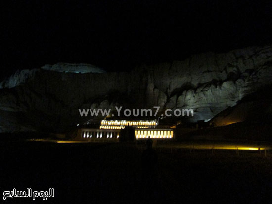 الدير البحرى يستعد لاستقبال السائحين ليلاً -اليوم السابع -7 -2015