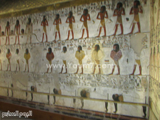  جدارية من مقبرة وادى الملوك -اليوم السابع -7 -2015