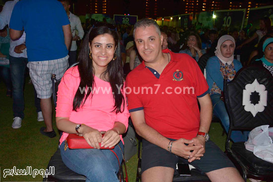 	طارق طنطاوى ودينا مصطفى -اليوم السابع -7 -2015