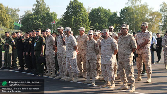 الجيش المصرى يشارك فى الألعاب العسكرية  -اليوم السابع -7 -2015