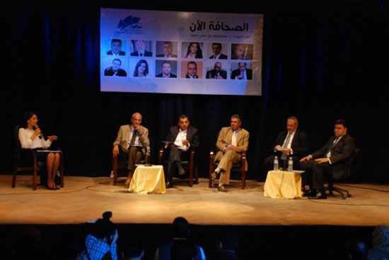 لقاء الأدباء في ساقية الصاوي -اليوم السابع -7 -2015
