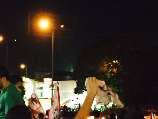	الجماهير البيضاء تحتشد أمام الزمالك -اليوم السابع -7 -2015