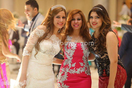 ياسمين وشريهان مع العروس -اليوم السابع -7 -2015