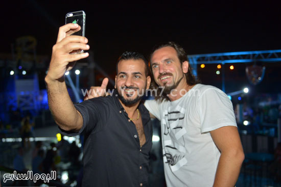 Selfie جمال شوقى وكليك -اليوم السابع -7 -2015