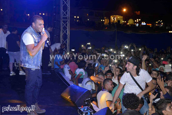 رامى صبرى والجمهور -اليوم السابع -7 -2015