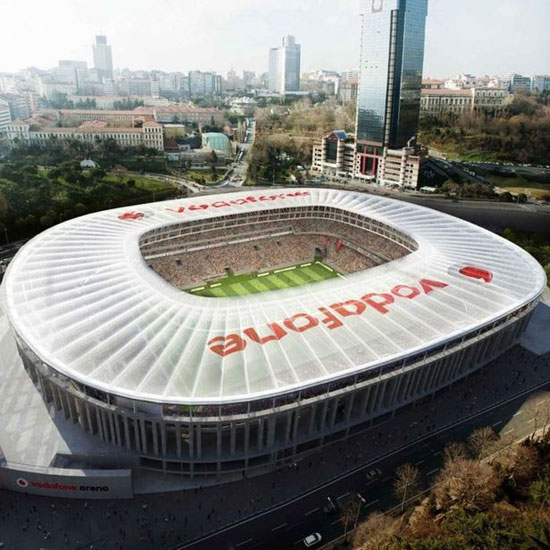 شكل الملعب الجديد لبشيكتاش -اليوم السابع -7 -2015