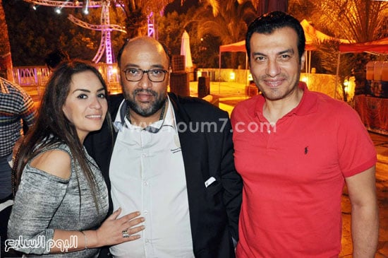 	إيهاب توفيق ود. حاتم حافظ -اليوم السابع -7 -2015