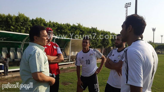 	رباعى إنبى فى معسكر مفتوح مع المنتخب الأولمبى -اليوم السابع -7 -2015