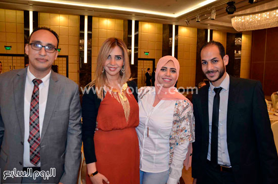 محمد أحمد وآية ربيع ياسين ودينا الكاتب وعمرو عبد الفتاح -اليوم السابع -7 -2015