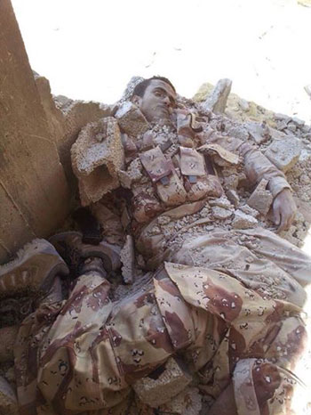 صور قتلى العناصر الإرهابية فى شمال سيناء  -اليوم السابع -7 -2015